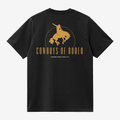Charcoal Classic Graphic Print Tshirt