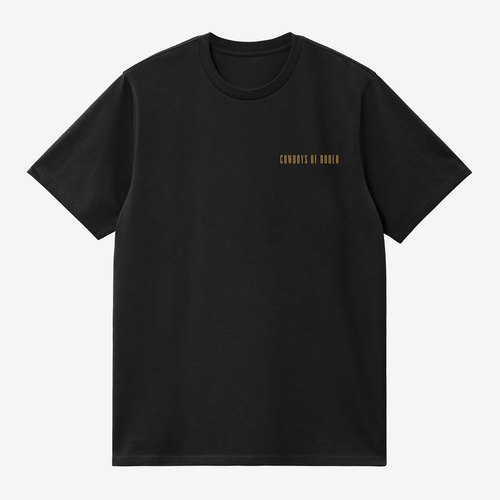 Charcoal Classic Graphic Print Tshirt